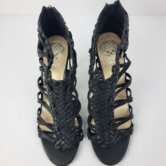 Vince Camuto Alaizah Braided Caged Woman's Sandal Back Size 10 US 42 EU - Picture 14 of 16